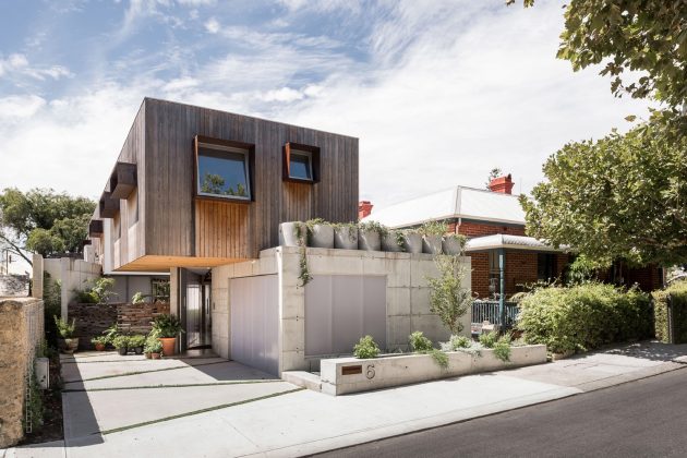 Silver Street House by EHDO in South Fremantle, Australia