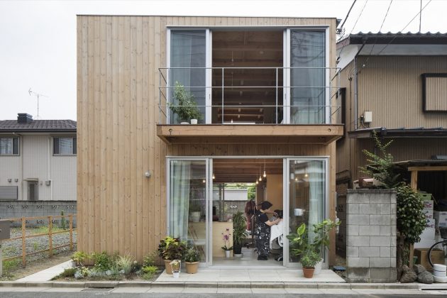 Wooden Box House by Suzuki Architects in Kawaguchi, Japan