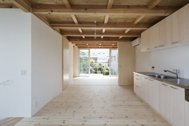 Wooden Box House by Suzuki Architects in Kawaguchi, Japan