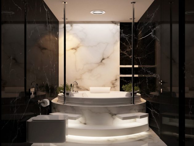 12 Marble Ideas for Modern Bathroom