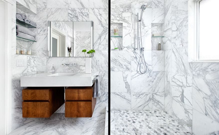 2. White Marble Tiles 2. White Marble Tiles