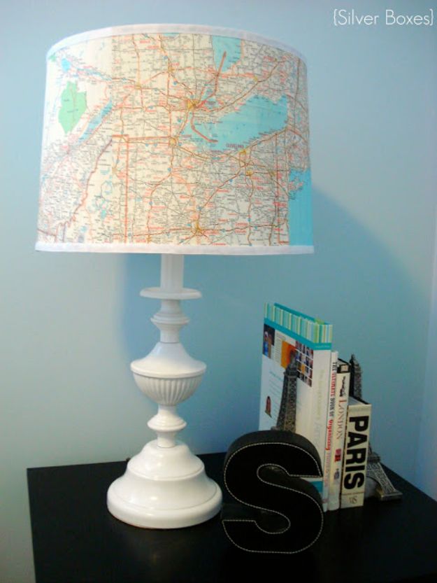 15 Amazing DIY Home Decor Projects You Can Make With Maps
