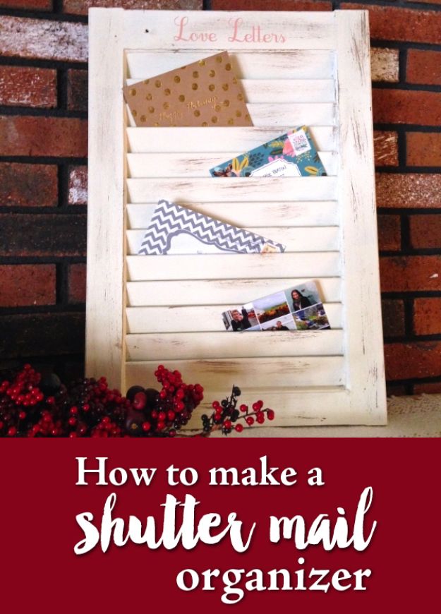 15 Creative & Practical DIY Mail Organizer Ideas You Should Give A Try