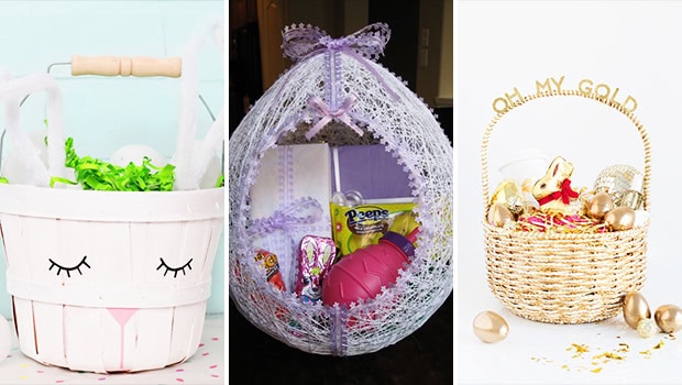 15 Cute DIY Easter Basket Crafts You Should Make With The Kids