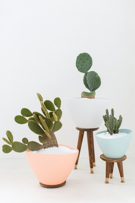 10. DIY Mid-century modern planter 10. DIY Mid-century modern planter