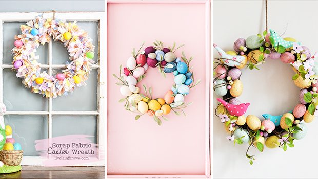 15 Sparkling DIY Easter Wreath Designs You Should Keep For The Entire Season