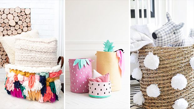 15 Super Simple DIY Storage Basket Ideas You’ll Finish In No Time