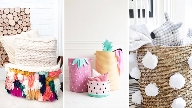 15 Super Simple DIY Storage Basket Ideas You’ll Finish In No Time