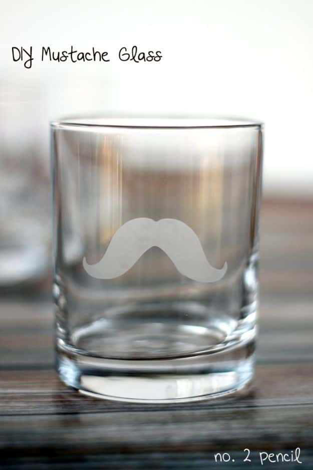 4. DIY Mustache Glass 4. DIY Mustache Glass