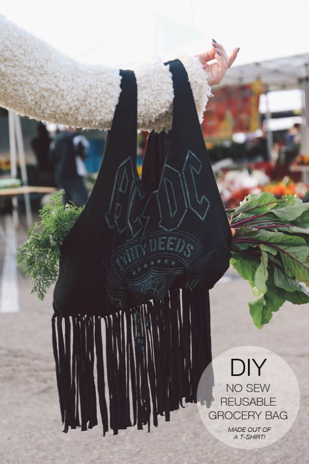 16 Awesome DIY Shopping Bags That Will Match Your Style
