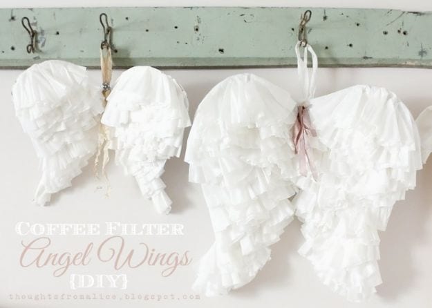 15. Coffee Filter Angel Wings 15. Coffee Filter Angel Wings