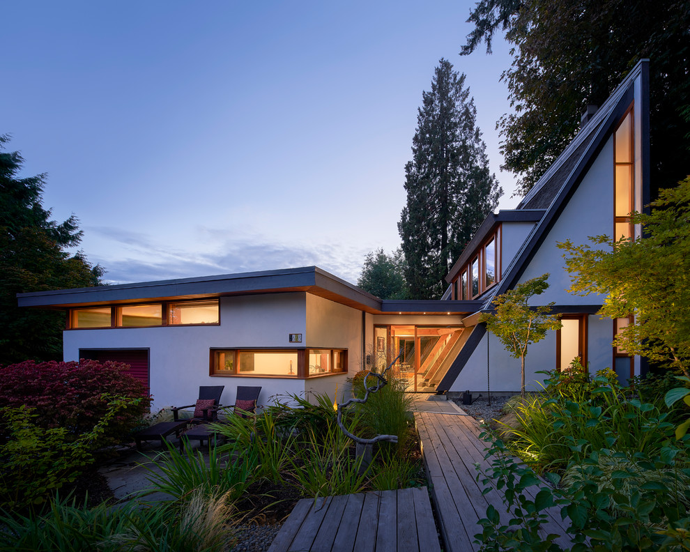 18 Spectacular Mid-Century Modern Exterior Designs Of Awesome Homes