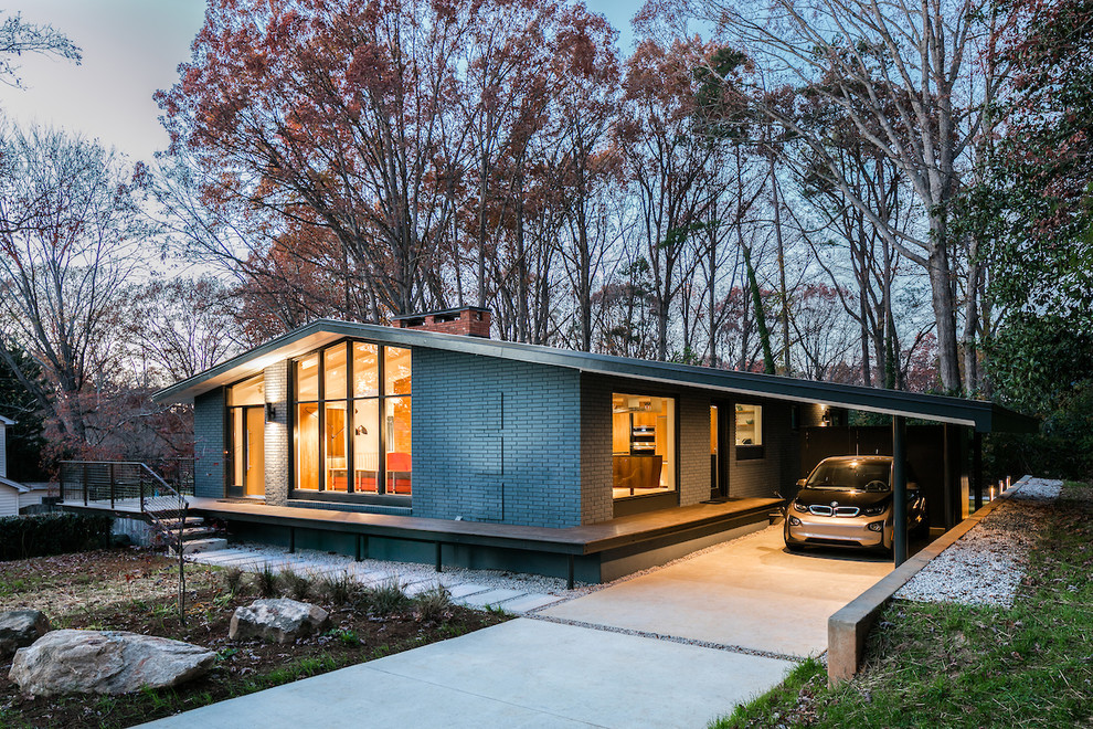 18 Spectacular Mid-Century Modern Exterior Designs Of Awesome Homes