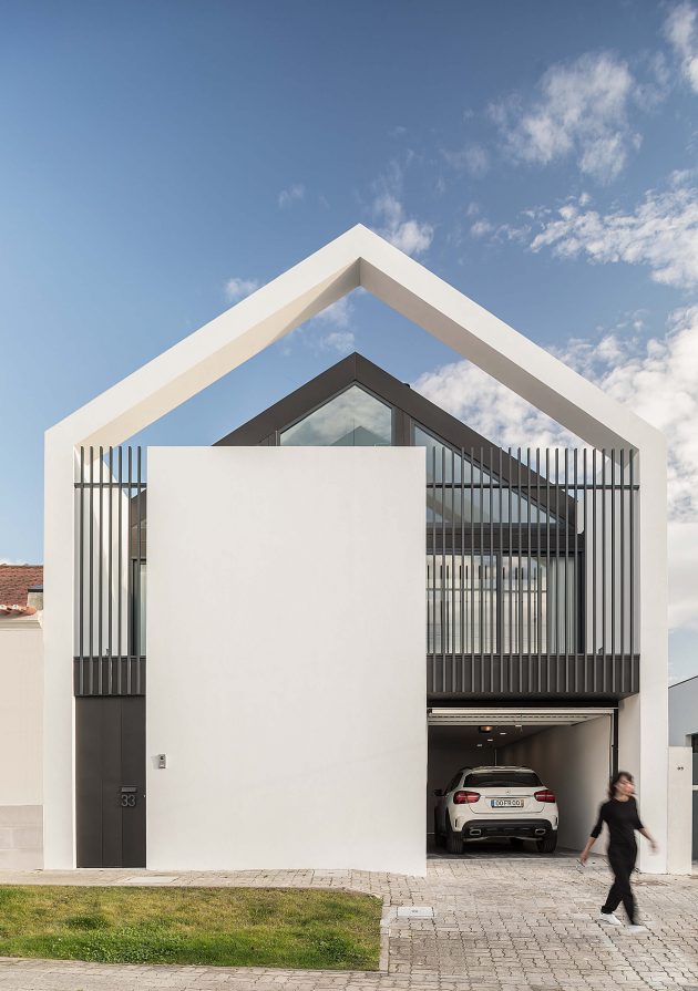 Arch House by FRARI - Architecture Network in Aveiro, Portugal