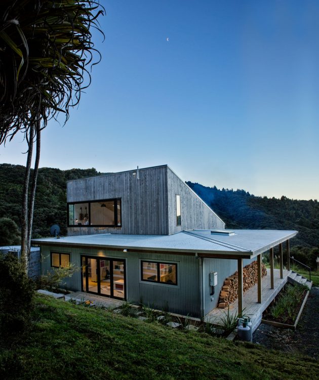 Back Country House by LTD Architectural Design Studio in Puhoi, New Zealand