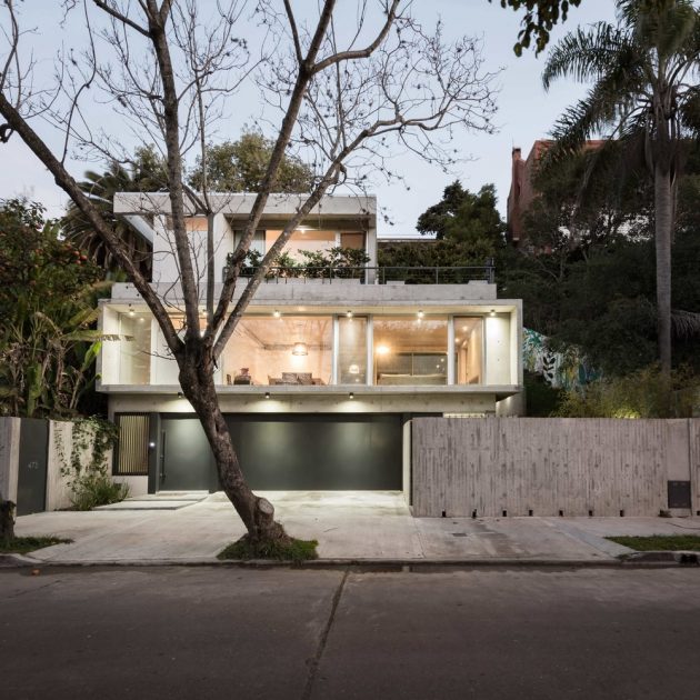 LRC House by BDB Arquitectos in San Isidro, Argentina