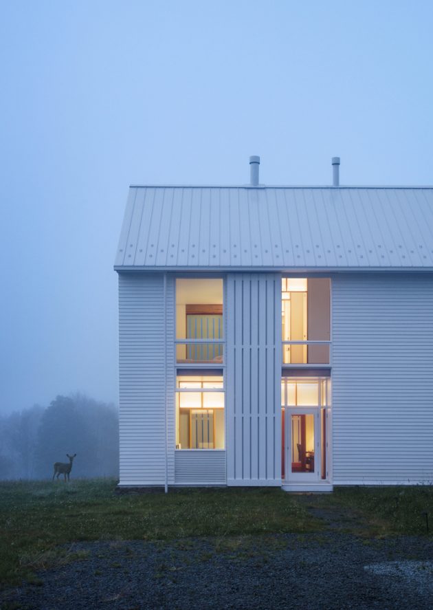Pennsylvania Farmhouse by Cutler Anderson Architects in Lakewood, PA