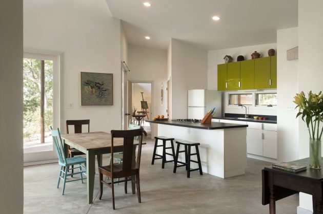 Ridge House by GriD Architects in Berkeley Springs, West Virginia