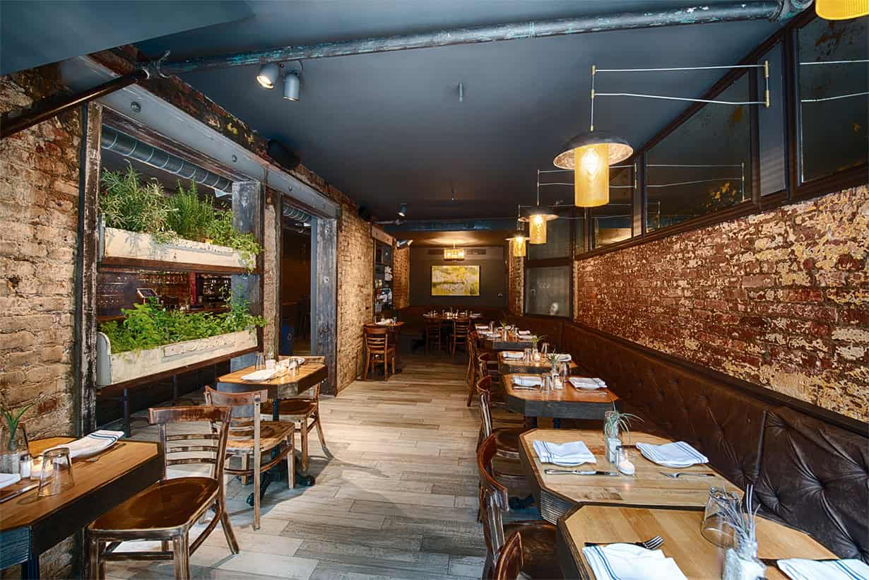 Timna Restaurant by Milman Design Build in New York City