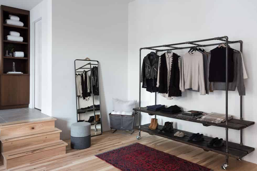 A Rack with Shelves A Rack with Shelves