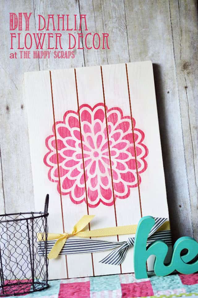 13. DIY Dahlia Flower Decor 13. DIY Dahlia Flower Decor