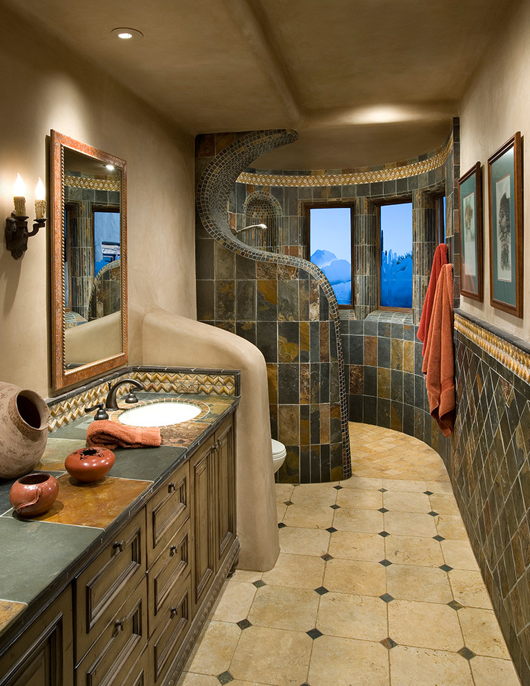 15 Charming Southwestern Bathroom Designs You'll Drool Over