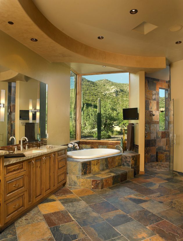 15 Charming Southwestern Bathroom Designs You'll Drool Over