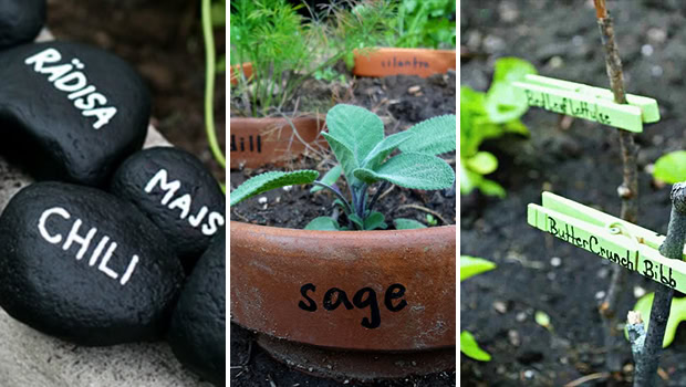 15 Cute DIY Garden Marker Ideas For Your Spring Garden