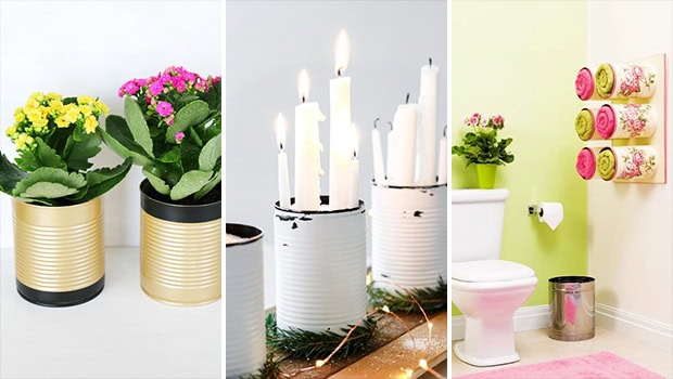 15 Handy DIY Tin Can Craft Ideas You Can Make With No Struggle At All