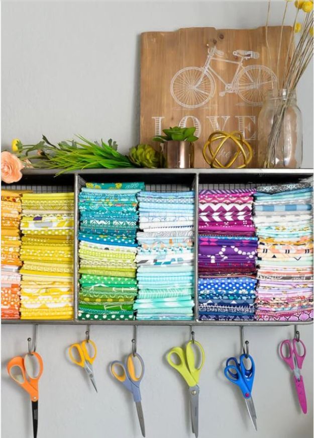 16 Must-Know DIY Organization Ideas For Your Craft Room That Will Boost Your Creativity