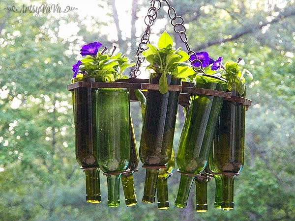 18 New & Creative DIY Glass Bottle Crafts That Are Worth Seeing