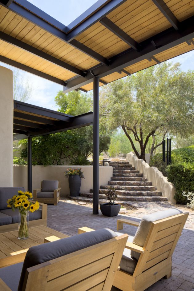 Canopy House by Rob Paulus Architects in Tucson, Arizona