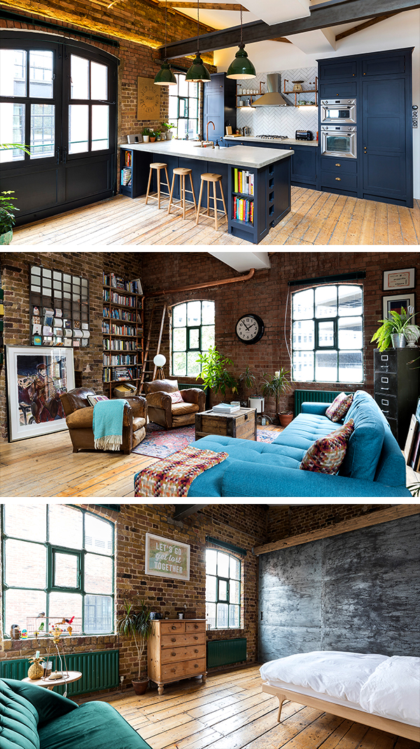 Industrial Penthouse by houseUP in Shoreditch, London