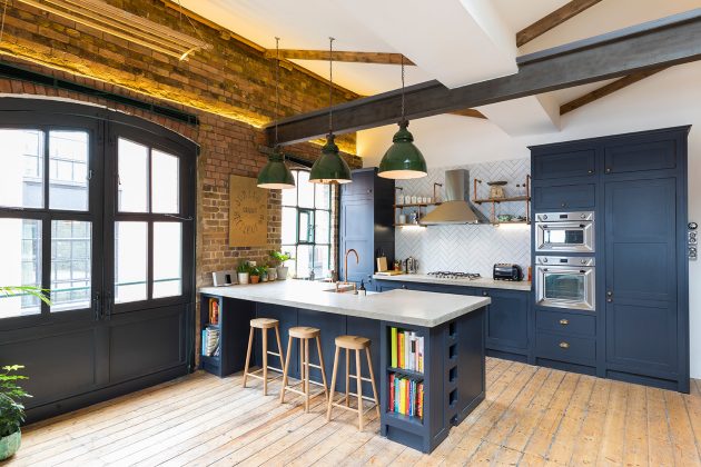 Industrial Penthouse by houseUP in Shoreditch, London
