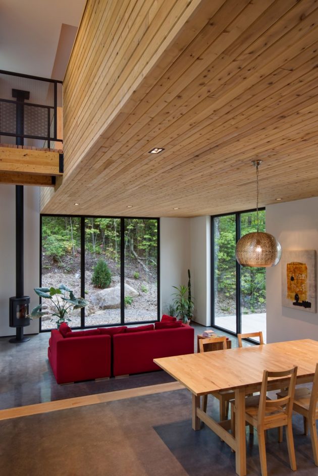 La Chasse-Galerie Home by Thellend Fortin Architectes in Montreal, Canada