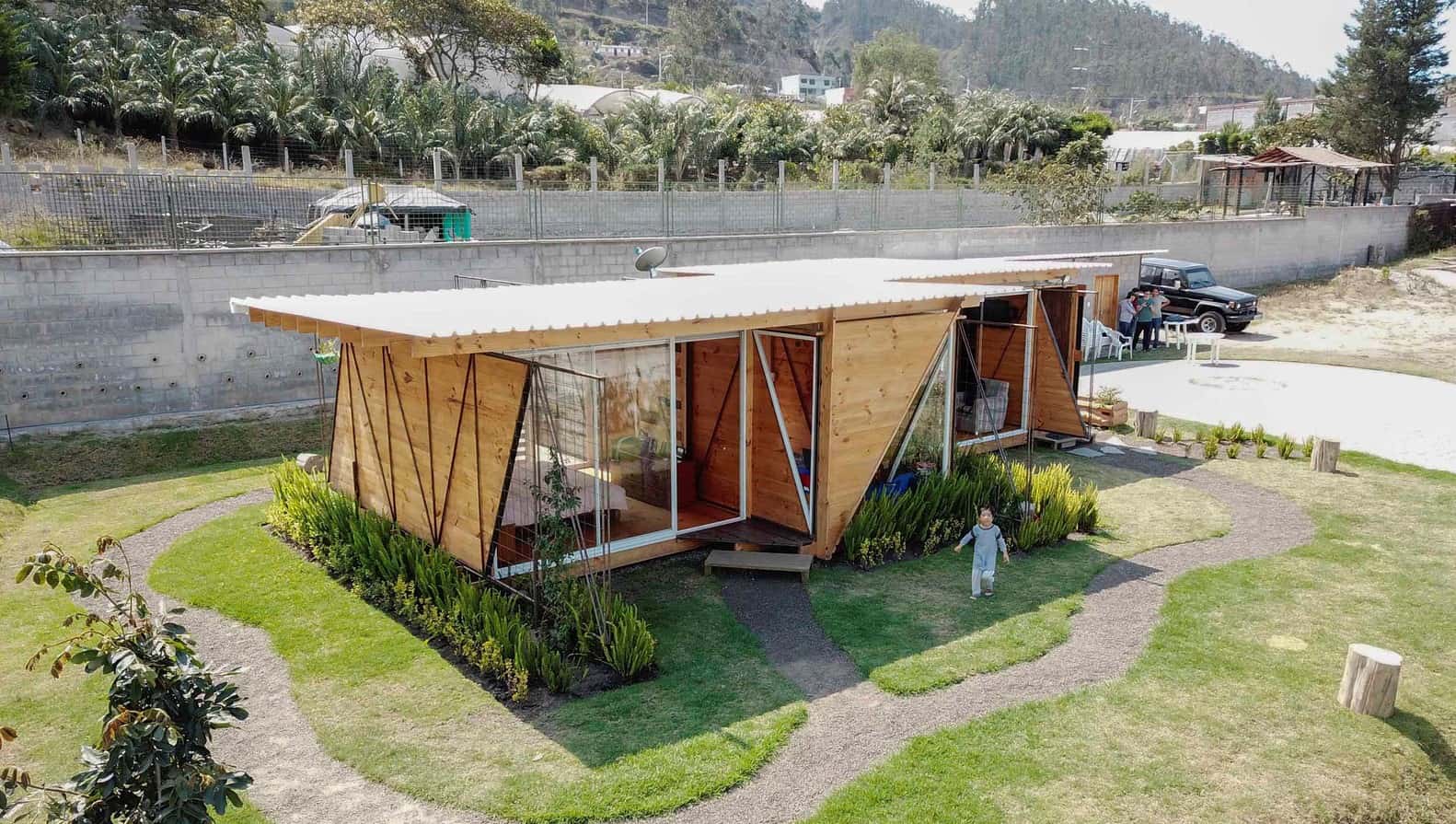 Orange Lemon House by Daniel Moreno Flores in Quito, Ecuador