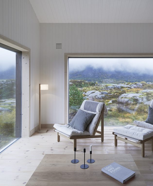 Vega Cottage by Kolman Boye Architects in Vega, Norway