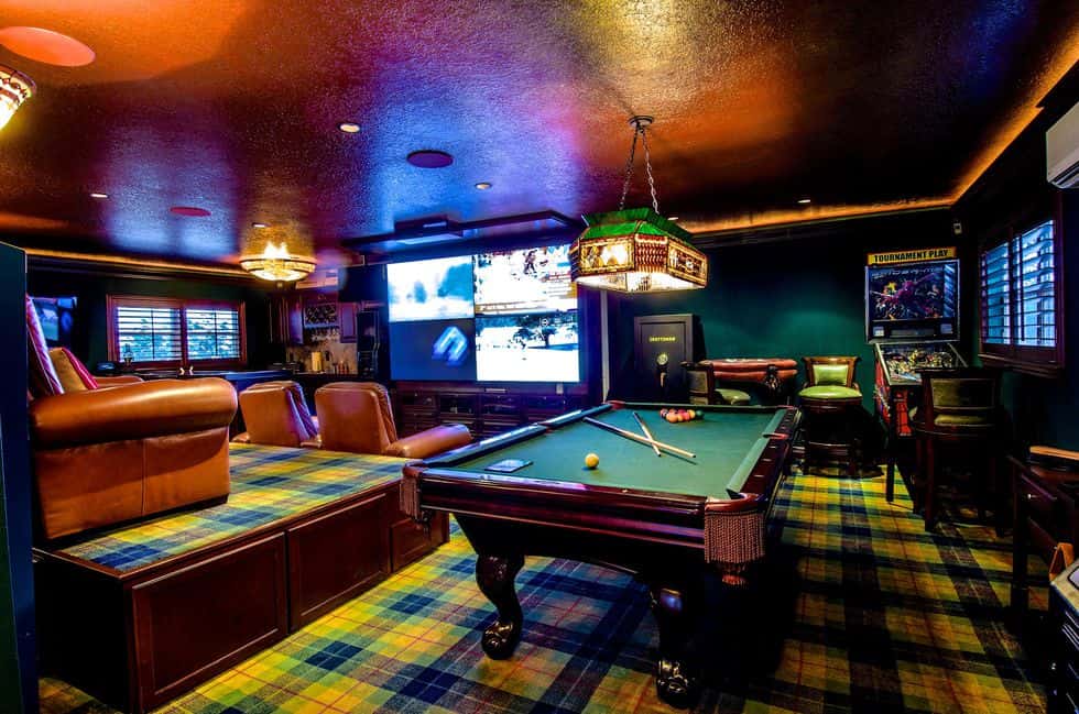 2. Sophisticated Game Room 2. Sophisticated Game Room