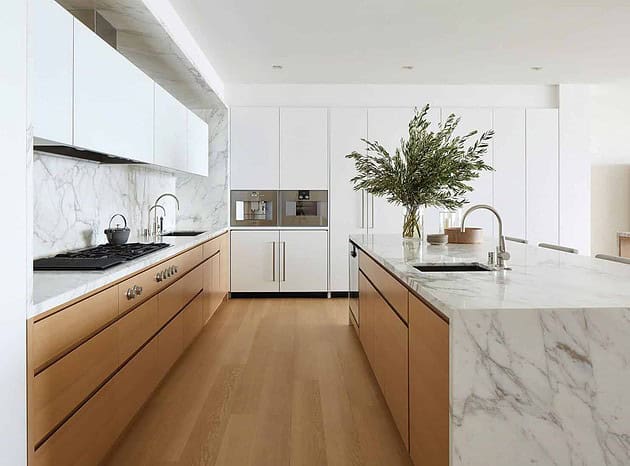 The Marble Kitchens to Pin for Your Dream Board of Interior Design Dreams