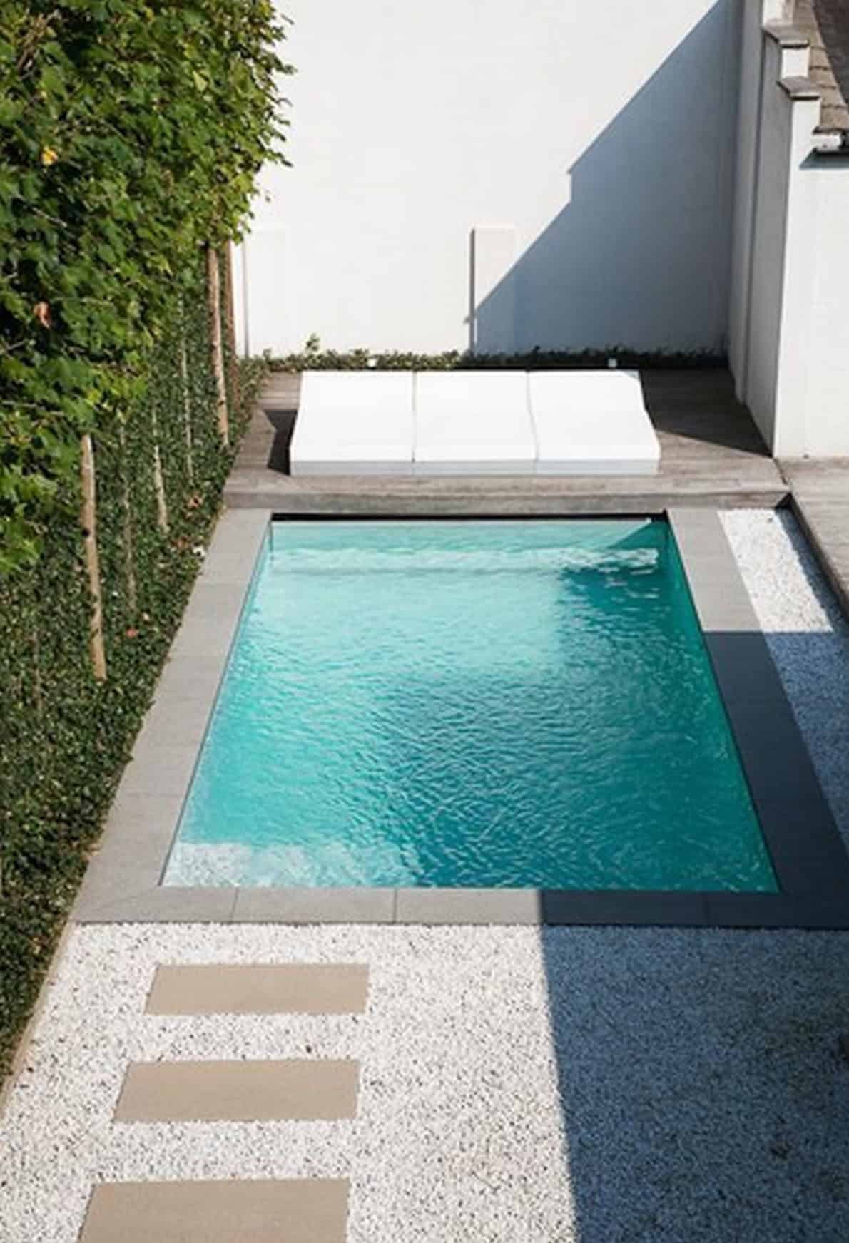 10 Minimalist Swimming Pool Designs for Small Terraced Houses 10 Minimalist Swimming Pool Designs for Small Terraced Houses