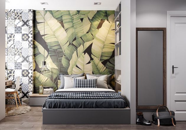 16 Attractive Bedrooms With Accent Wall To Break The Monotony