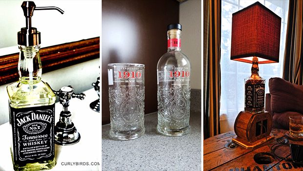14 Creatively Fun DIY Ideas You Can Make With Whiskey Bottles