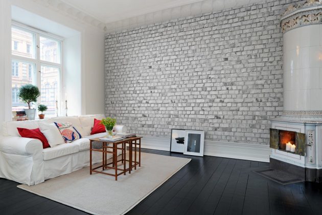 16 Trendy Ideas To Add White Brick Wall In Your Interior Design