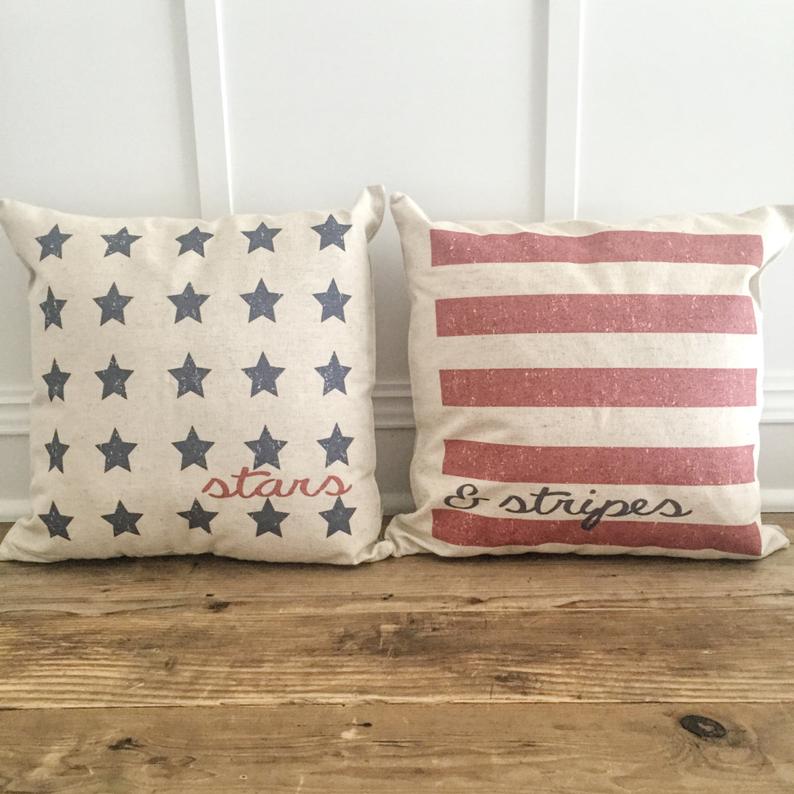 15 Amazing Handmade 4th of July Pillow Designs For Your Decor