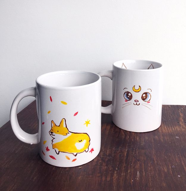 15 Awesome DIY Coffee Mug Ideas That Will Give Them A Personal Touch