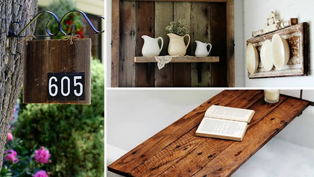 15 Eco-Friendly DIY Reclaimed Wood Craft Ideas For Your Home