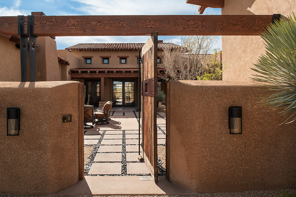 15 Outstanding Southwestern Entryway Designs You'll Fall For