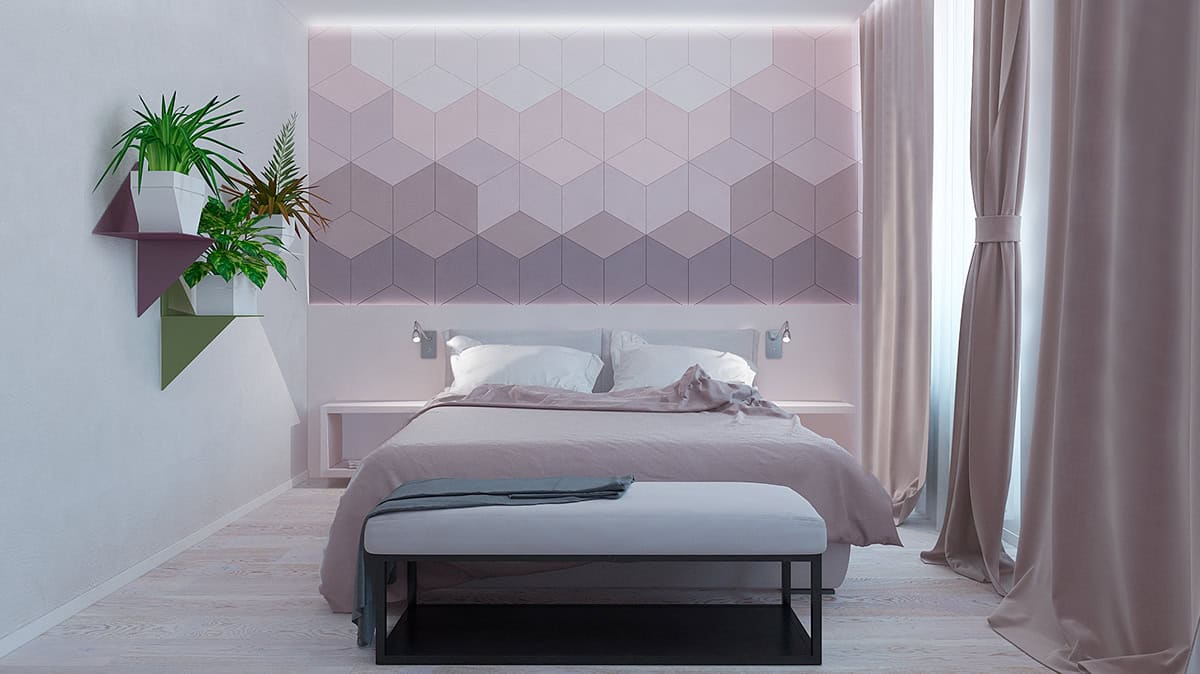 16 Attractive Bedrooms With Accent Wall To Break The Monotony 16 Attractive Bedrooms With Accent Wall To Break The Monotony