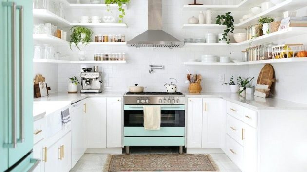 17 Big Designer Solutions For Small Kitchens
