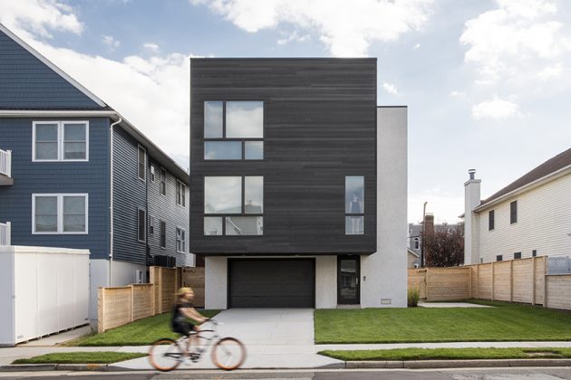 Concept-driven, Modern West Beech House in Long Beach, NY
